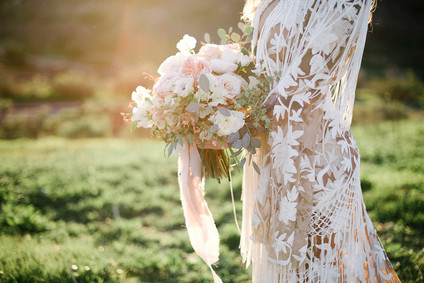 Boho spring bouquet