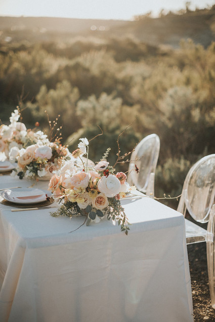 Spring tablescape