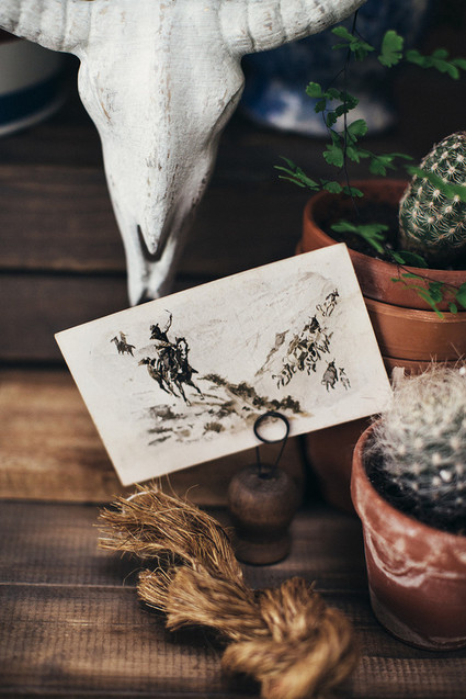 Laid back western birthday party