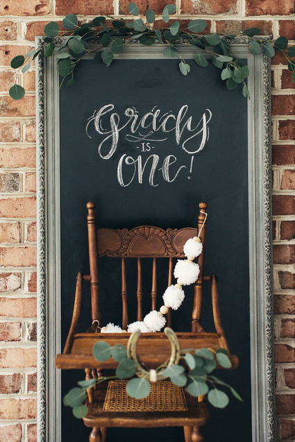 Laid back western birthday party