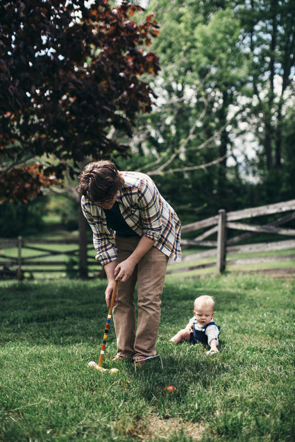 Laid back western birthday party
