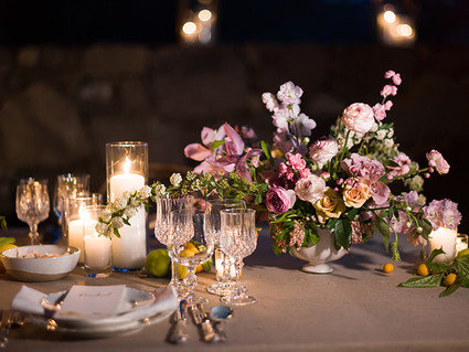 Outdoor dinner party