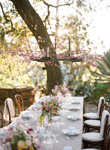 Outdoor tablescape