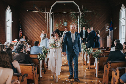 Catskills wedding ceremony