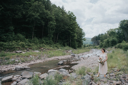Catskills bridal portrait