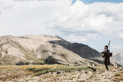 Rustic bohemian wedding in Aspen