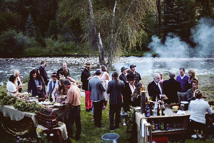 Aspen wedding reception