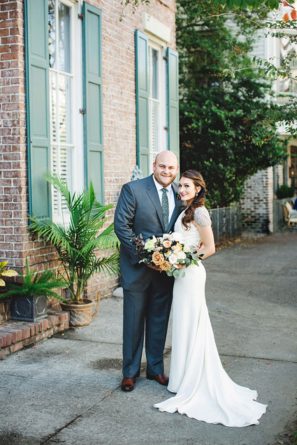 Romantic Savannah destination wedding