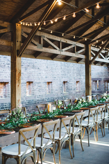 Romantic wedding tablescape