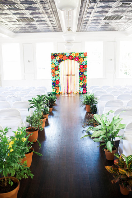 Mexican themed surprise wedding