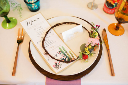 Mexican inspired place setting