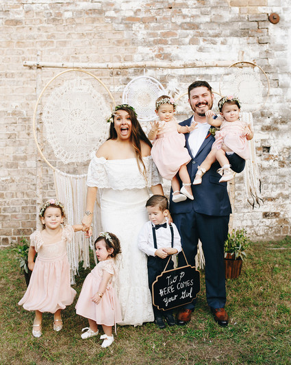 Boho flower girls