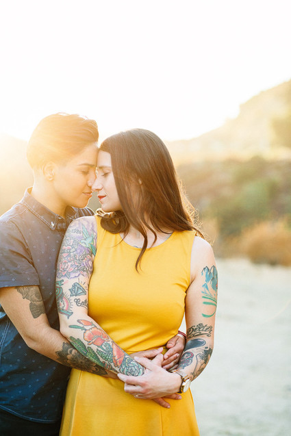 Indie engagement portraits Inspiration