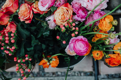 Colorful floral arrangement Inspiration