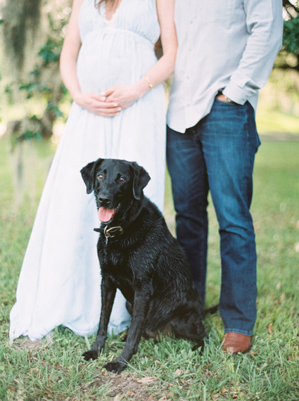 Mossy Oaks romantic maternity photos