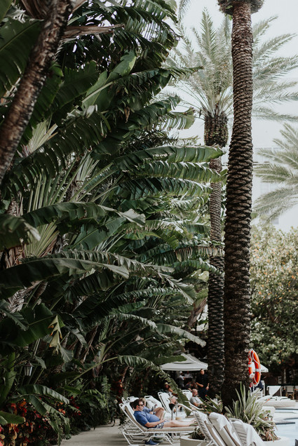 Pool party at The Raleigh in Miami