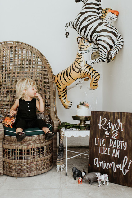 second birthday party at The Raleigh in Miami Inspiration