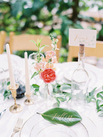 Romantic tablescape