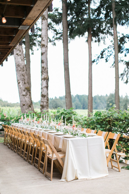 Romantic tablescape