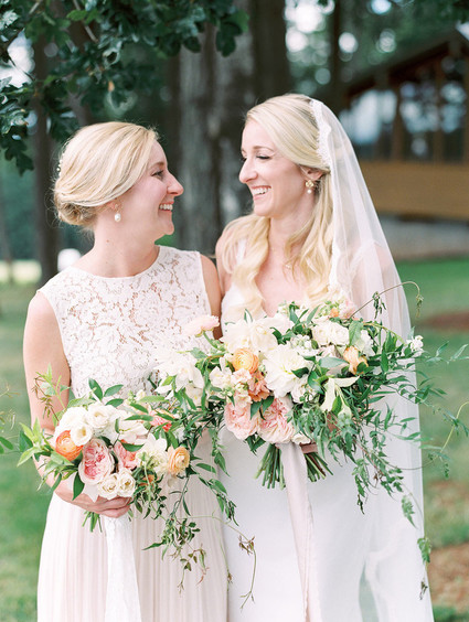 Spring bridal bouquet