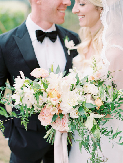 Spring bridal bouquet