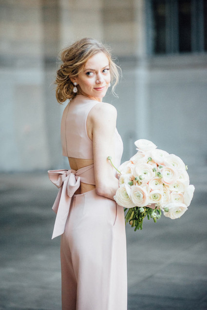 Spring wedding bouquet