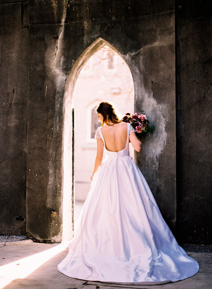 Romantic wedding dress