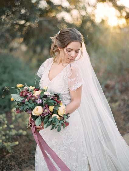 Gossamer wedding dress