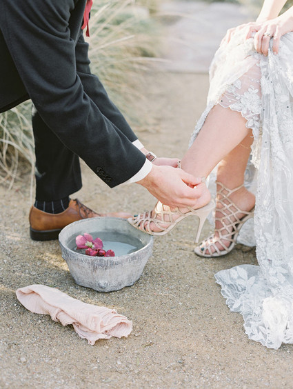 Foot washing ceremony Inspiration