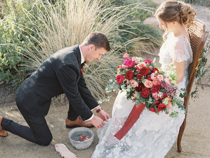Foot washing ceremony Inspiration