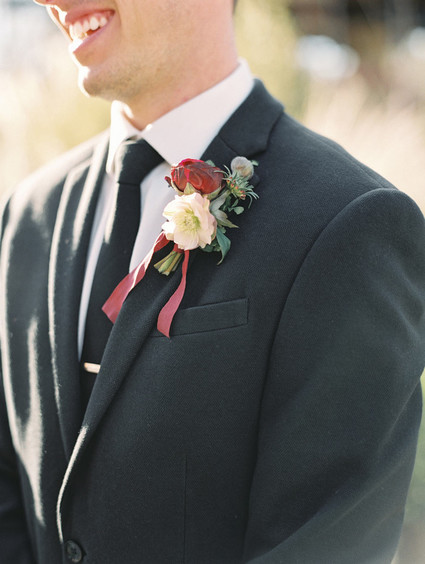 Fall boutonniere