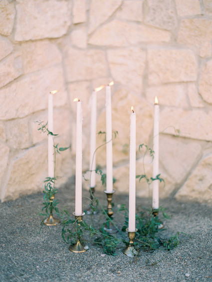 Wedding candles Inspiration
