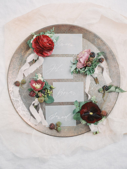 Escort cards Inspiration