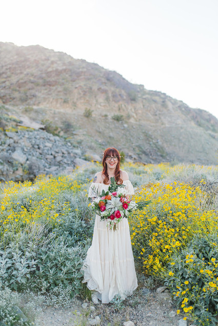 Vintage bridal portrait
