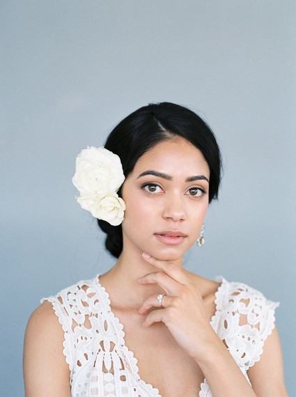 Floral hairpiece