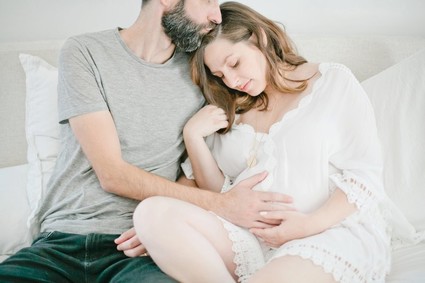 Modern, bright designer nursery by Almost Makes Perfect