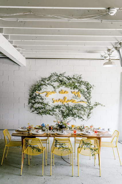 You are My Sunshine Mother's Day brunch Inspiration