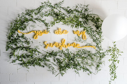 You are My Sunshine Mother's Day brunch Inspiration