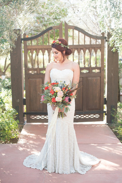 Desert inspired bouquet