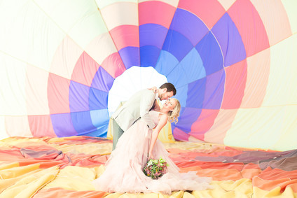 Hot air balloon portrait