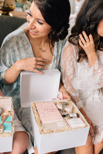 Bridesmaid gift box by Present Day Gifts Inspiration