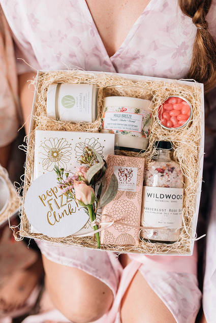 Bridesmaid gift box by Present Day Gifts Inspiration