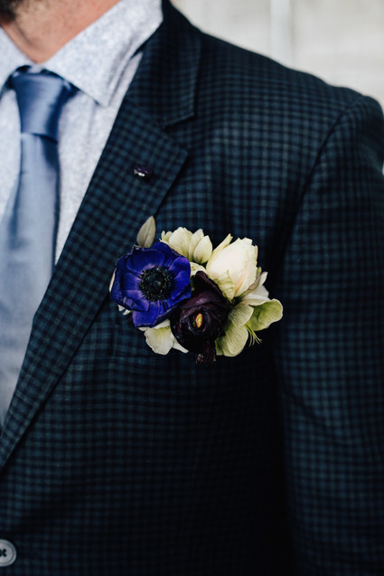 Modern boutonnière Inspiration