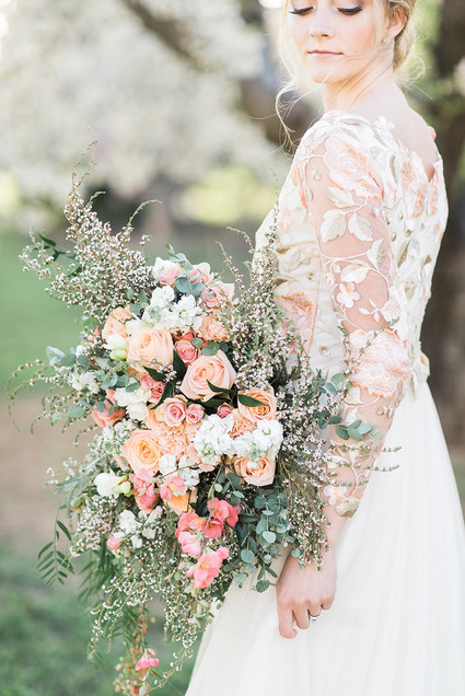 Peach bouquet recipe