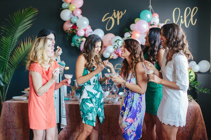 Sip, Snack, Chill Party from A Charming Fête