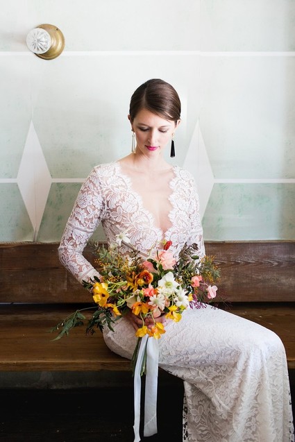 Sarah Seven wedding dress