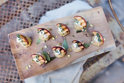 Modern wedding desserts