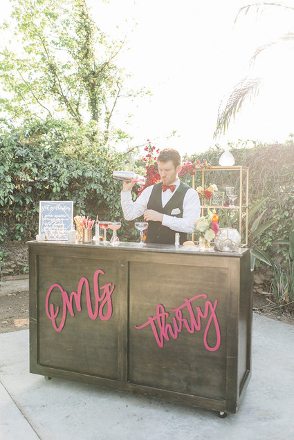 30th birthday bar Inspiration