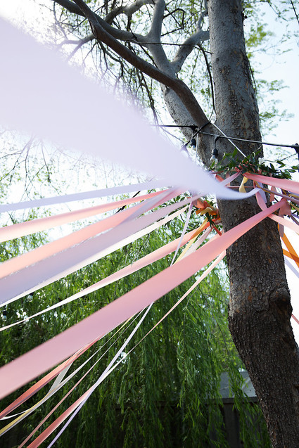 Spring girl's maypole party