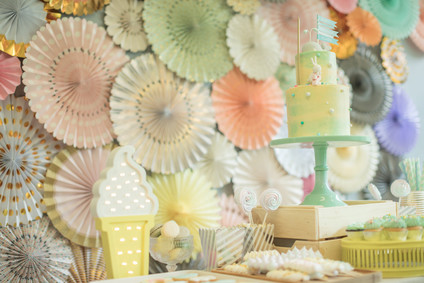 Pastel dessert party